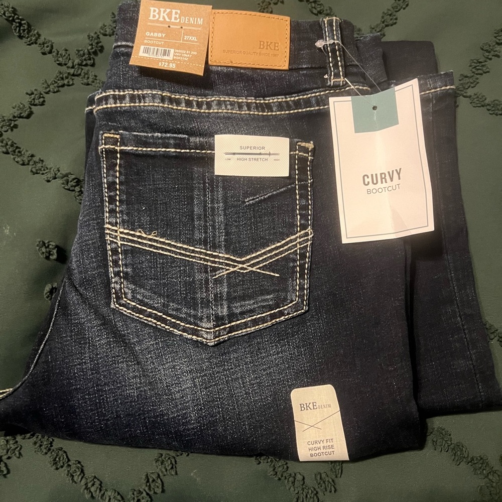 Brand new BKE Gabby high rise bootcut jeans